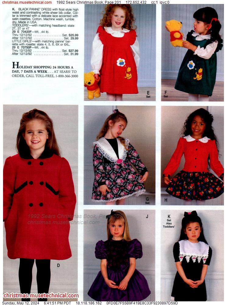 1992 Sears Christmas Book, Page 201