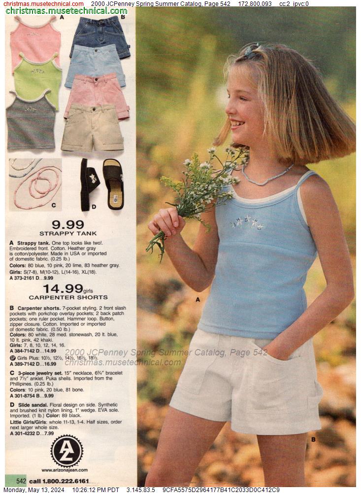 2000 JCPenney Spring Summer Catalog, Page 542