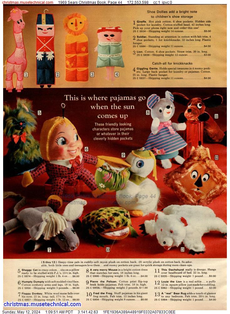 1969 Sears Christmas Book, Page 44