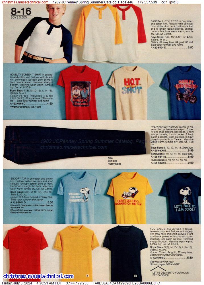 1982 JCPenney Spring Summer Catalog, Page 446