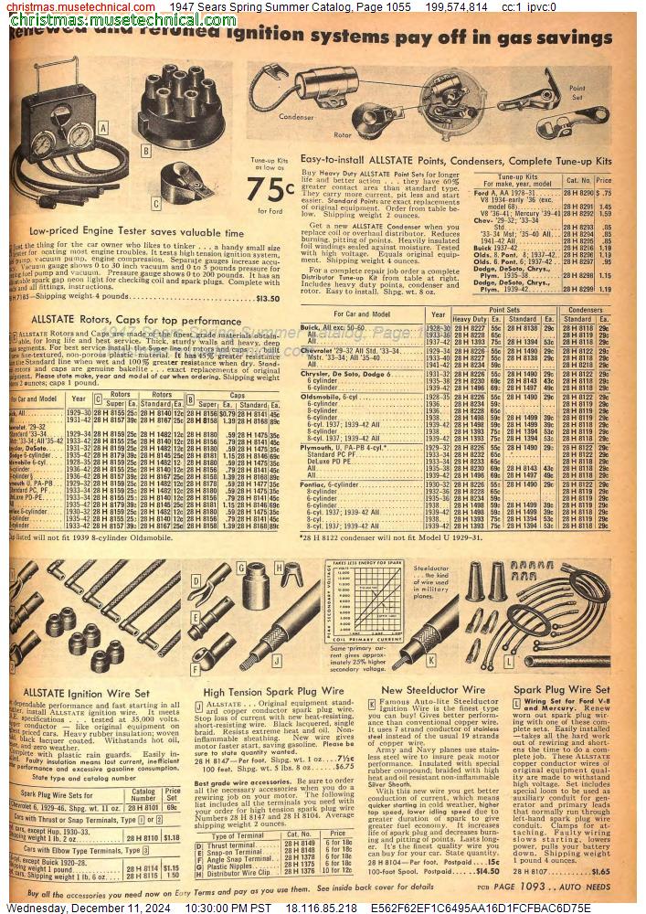 1947 Sears Spring Summer Catalog, Page 1055