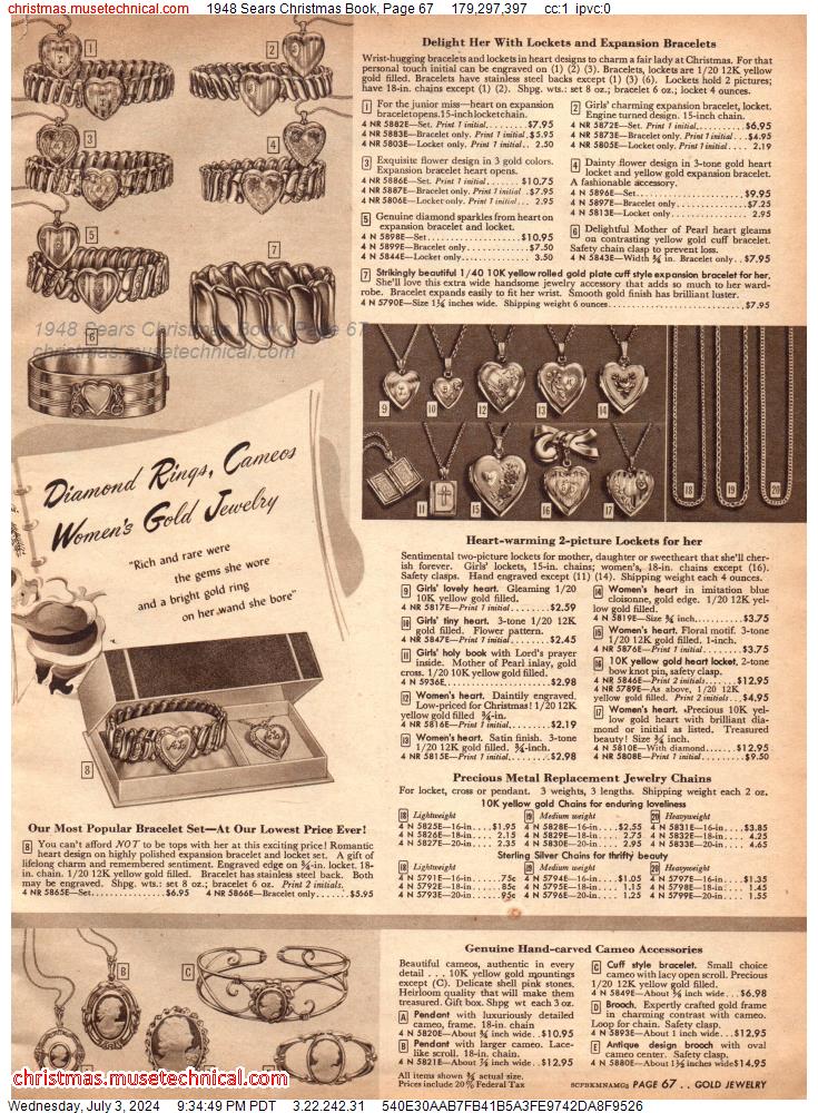 1948 Sears Christmas Book, Page 67