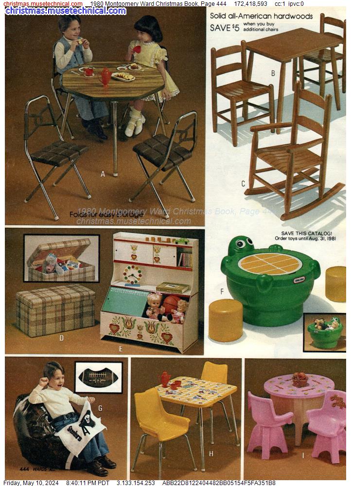 1980 Montgomery Ward Christmas Book, Page 444