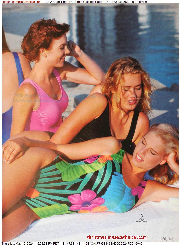 1992 Sears Spring Summer Catalog, Page 137