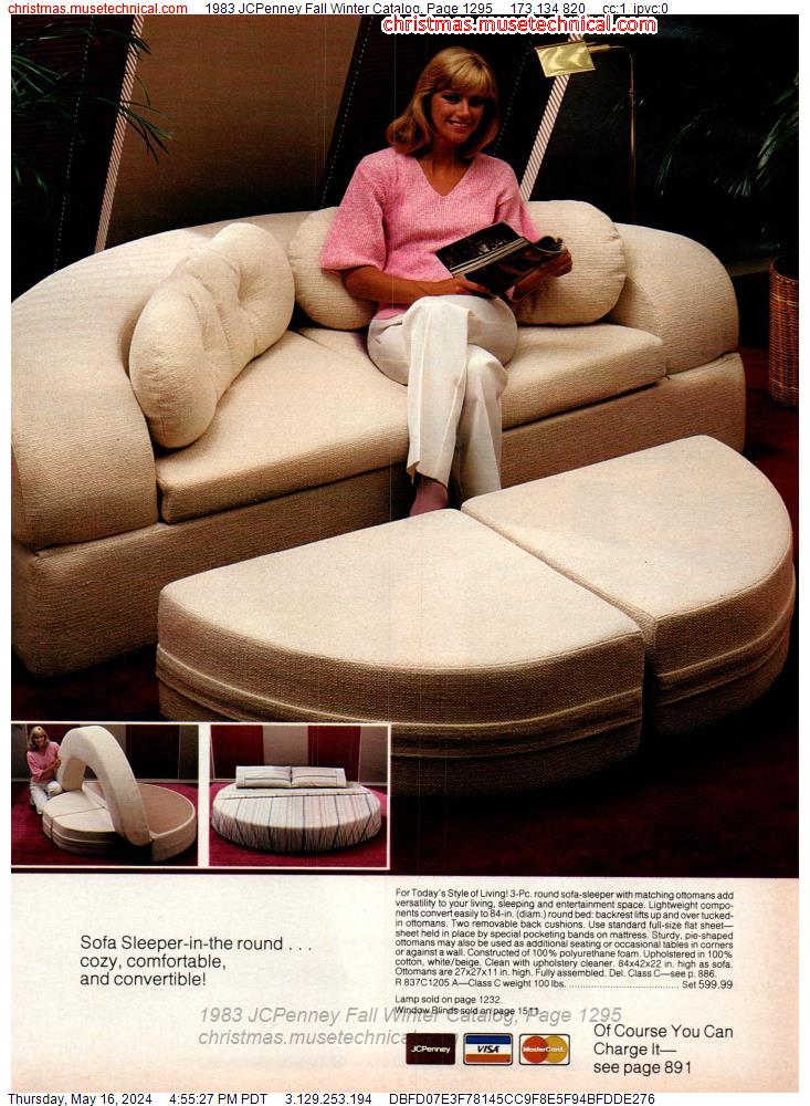 1983 JCPenney Fall Winter Catalog, Page 1295