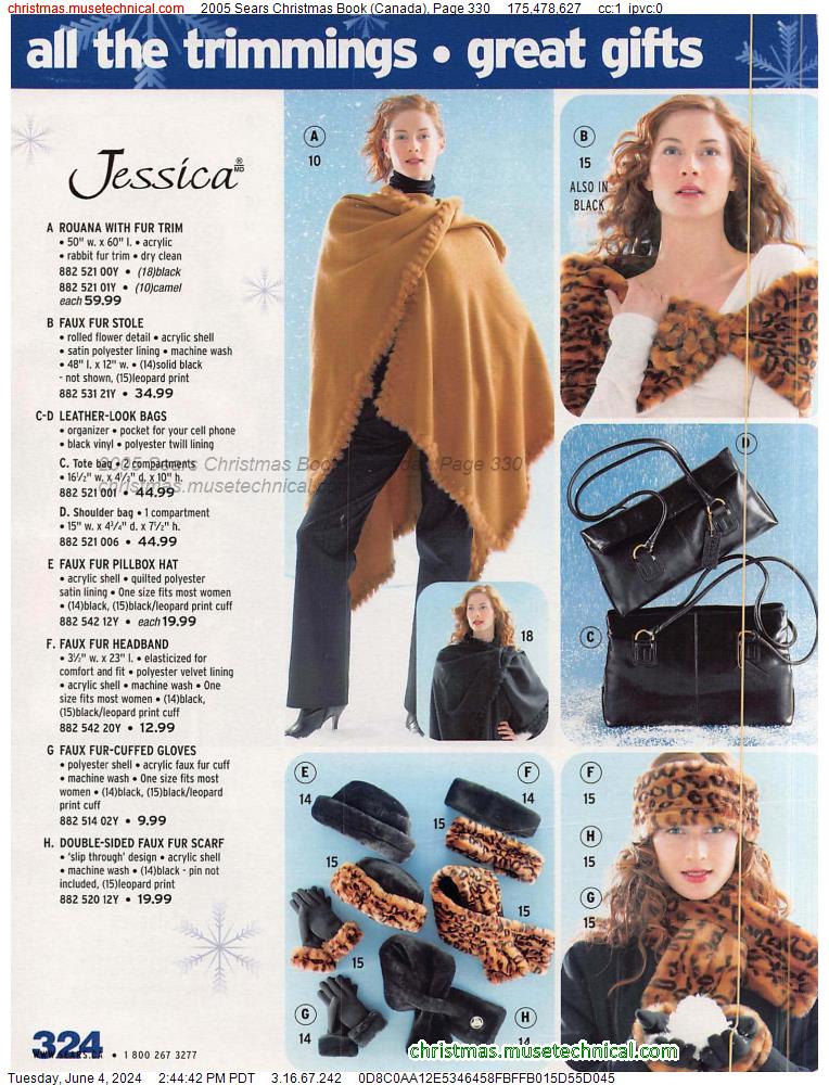 2005 Sears Christmas Book (Canada), Page 330