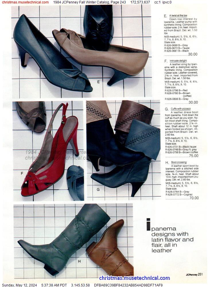 1984 JCPenney Fall Winter Catalog, Page 243