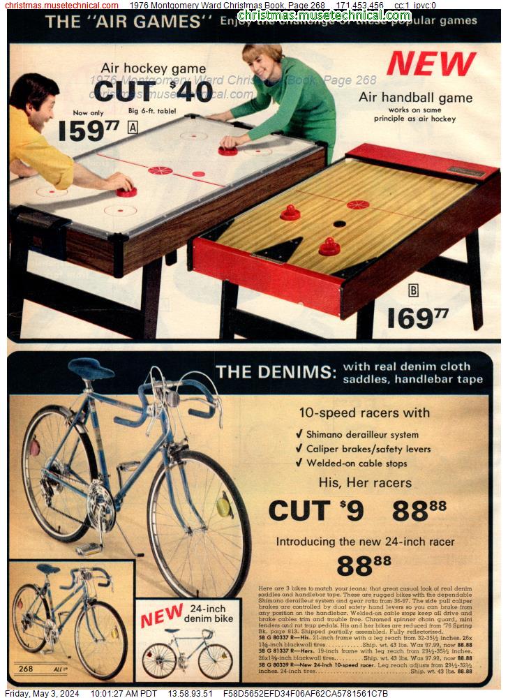 1976 Montgomery Ward Christmas Book, Page 268