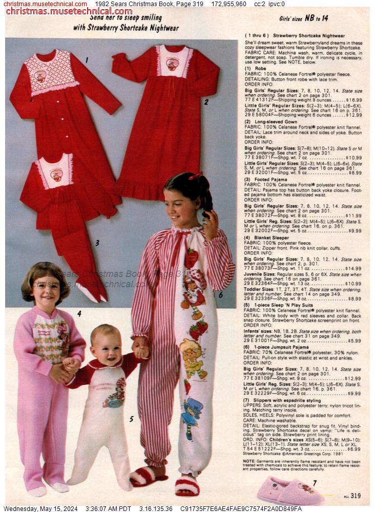 1982 Sears Christmas Book, Page 319
