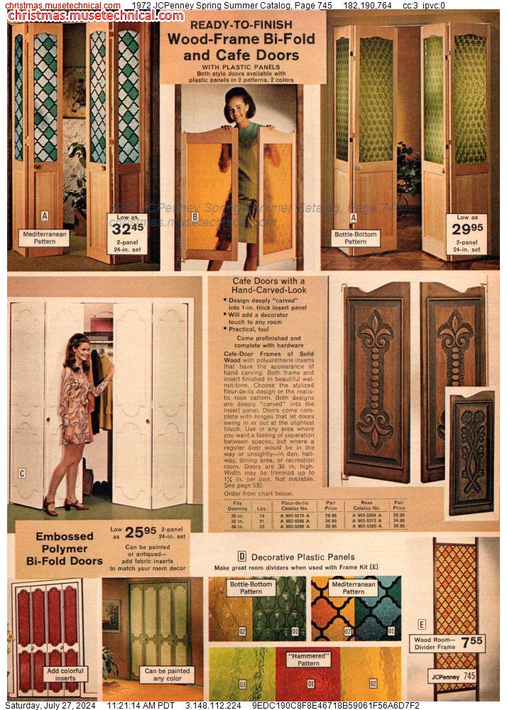 1972 JCPenney Spring Summer Catalog, Page 745