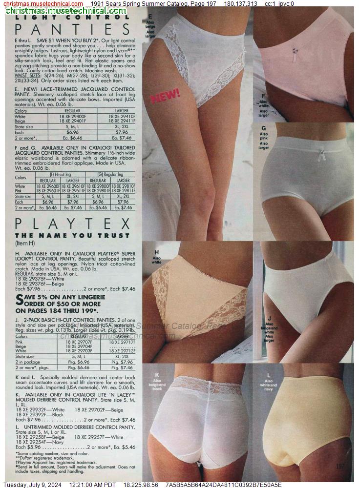 1991 Sears Spring Summer Catalog, Page 197