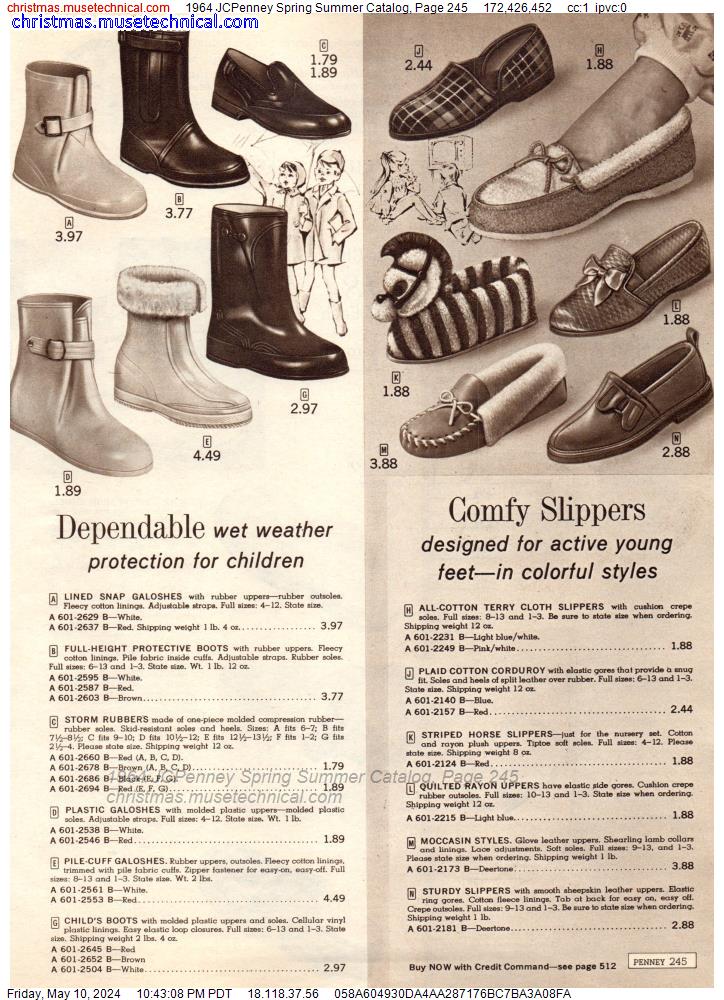 1964 JCPenney Spring Summer Catalog, Page 245