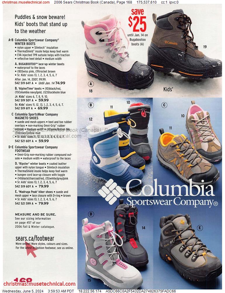 2006 Sears Christmas Book (Canada), Page 168