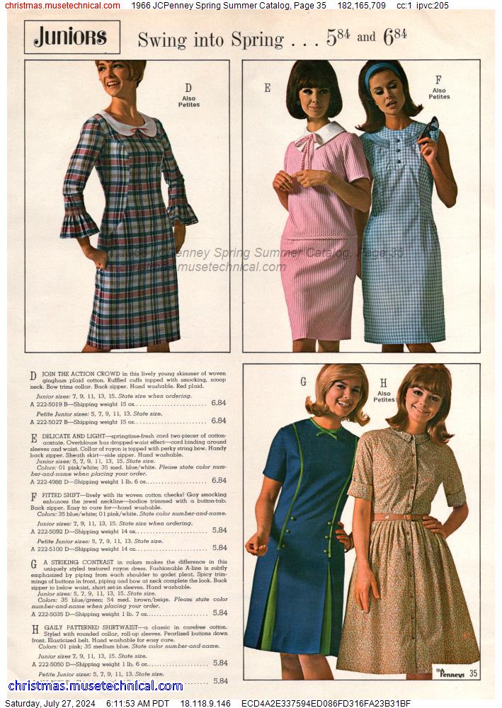 1966 JCPenney Spring Summer Catalog, Page 35
