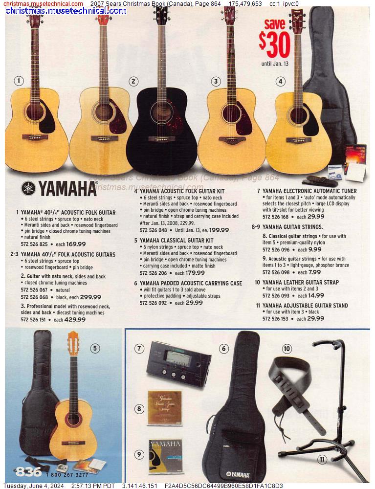 2007 Sears Christmas Book (Canada), Page 864