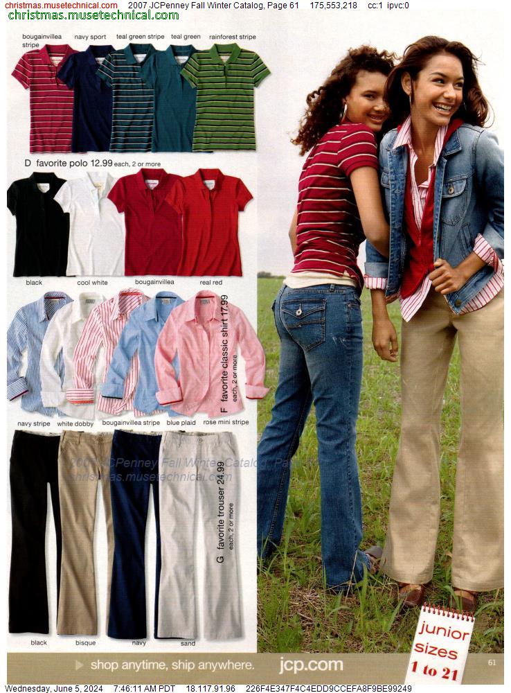 2007 JCPenney Fall Winter Catalog, Page 61