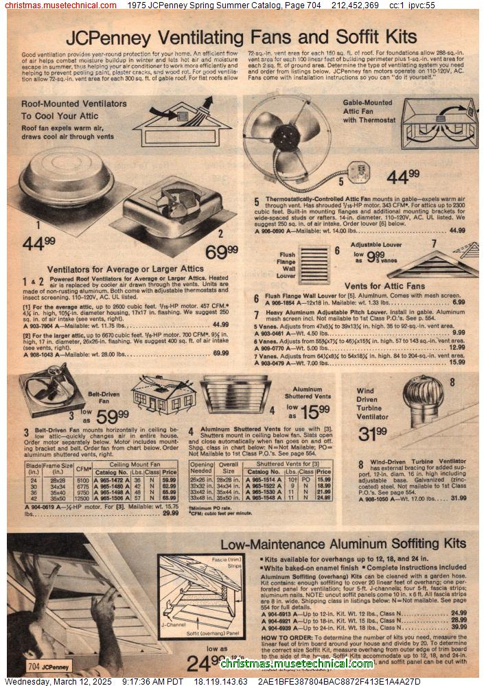 1975 JCPenney Spring Summer Catalog, Page 704