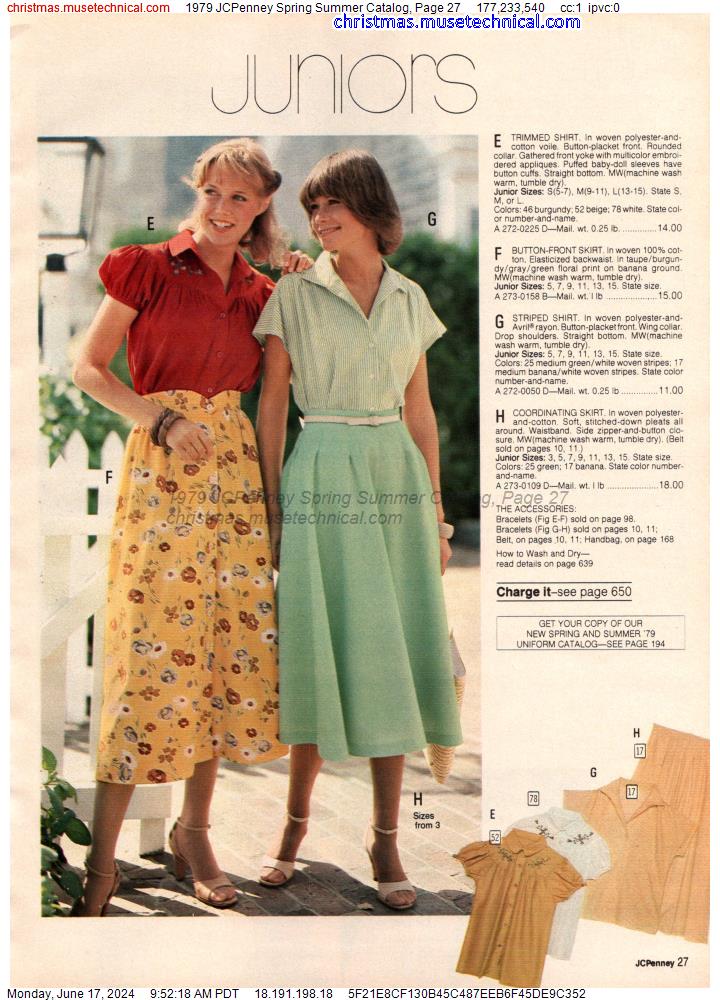 1979 JCPenney Spring Summer Catalog, Page 27