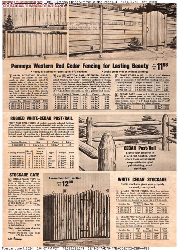 1969 JCPenney Spring Summer Catalog, Page 634