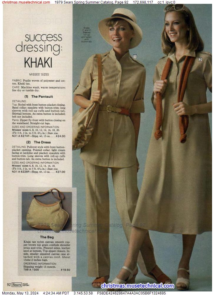 1979 Sears Spring Summer Catalog, Page 92