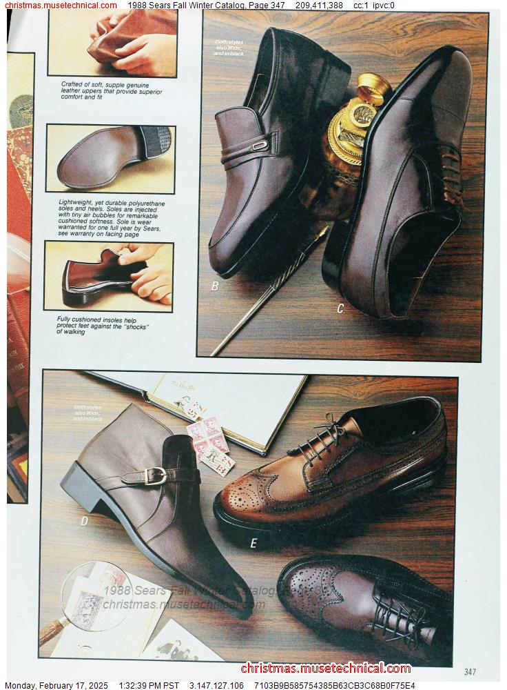 1988 Sears Fall Winter Catalog, Page 347