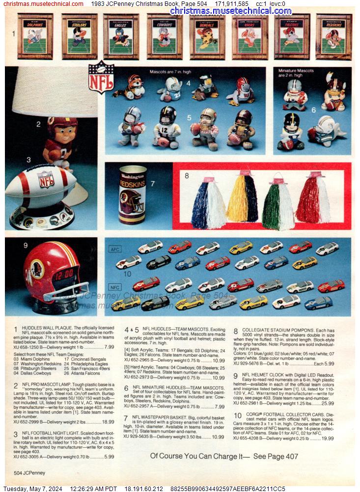 1983 JCPenney Christmas Book, Page 504
