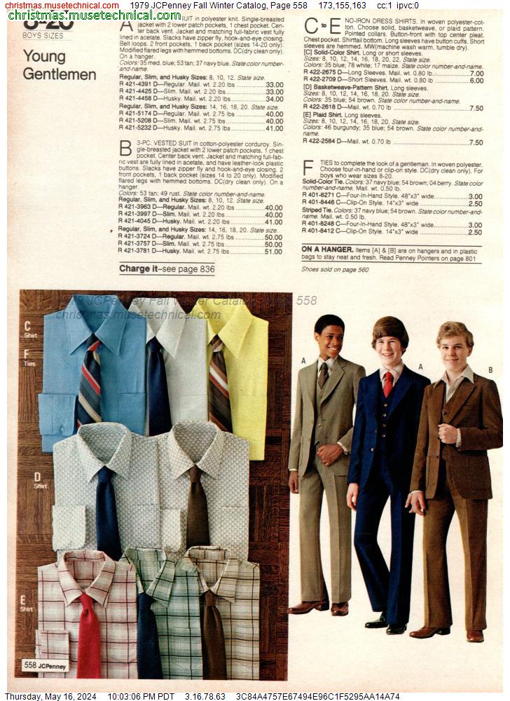 1979 JCPenney Fall Winter Catalog, Page 558