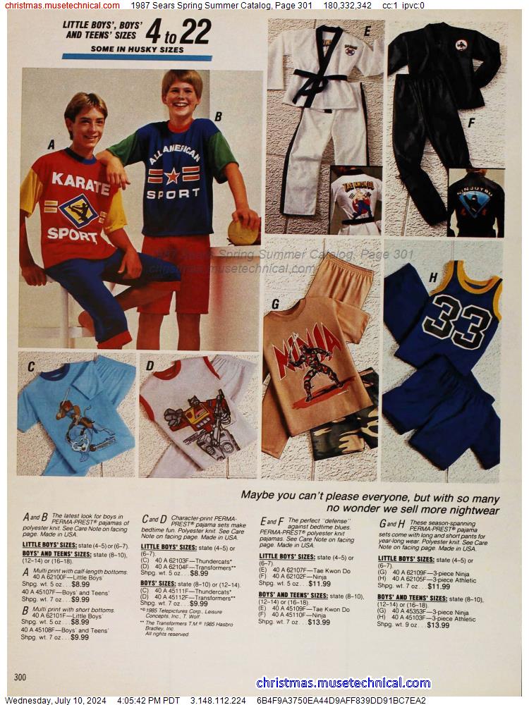 1987 Sears Spring Summer Catalog, Page 301