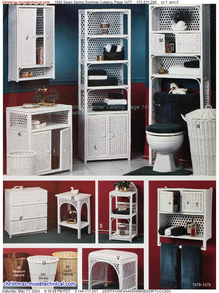 1992 Sears Spring Summer Catalog, Page 1477
