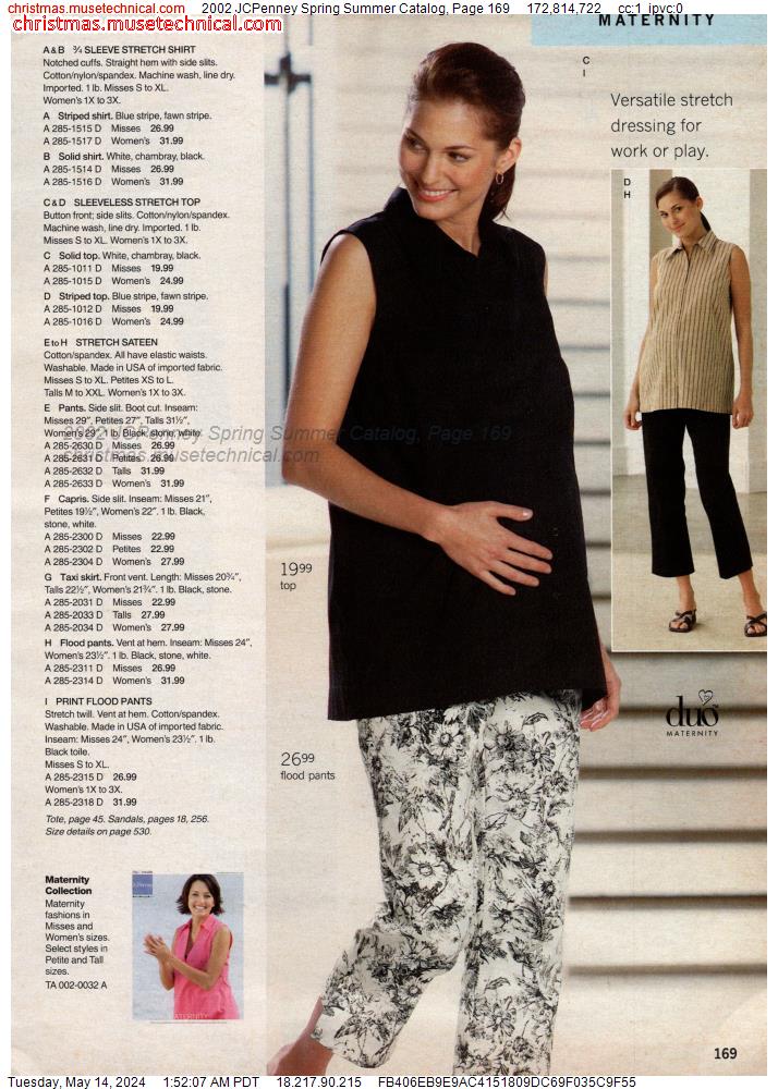 2002 JCPenney Spring Summer Catalog, Page 169