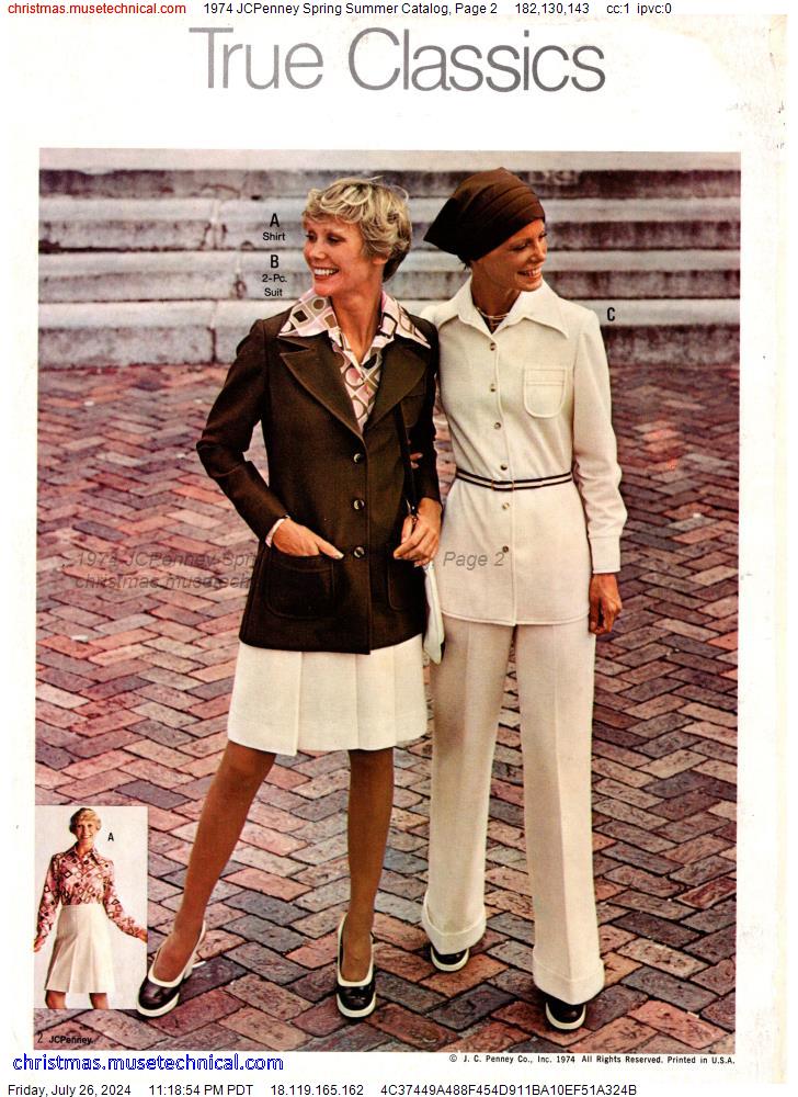 1974 JCPenney Spring Summer Catalog, Page 2
