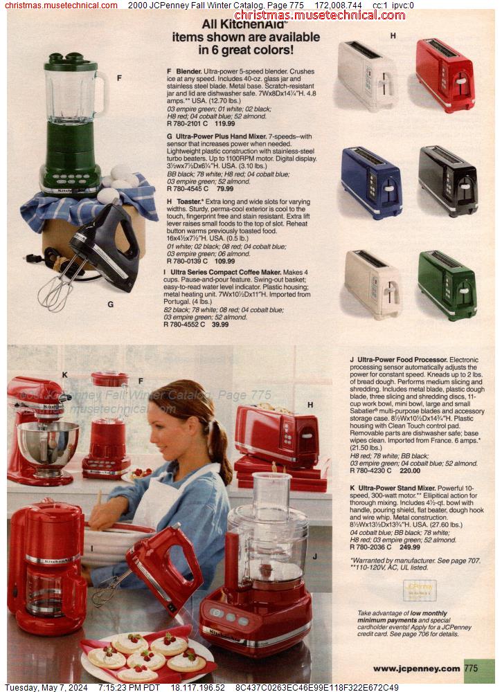 2000 JCPenney Fall Winter Catalog, Page 775