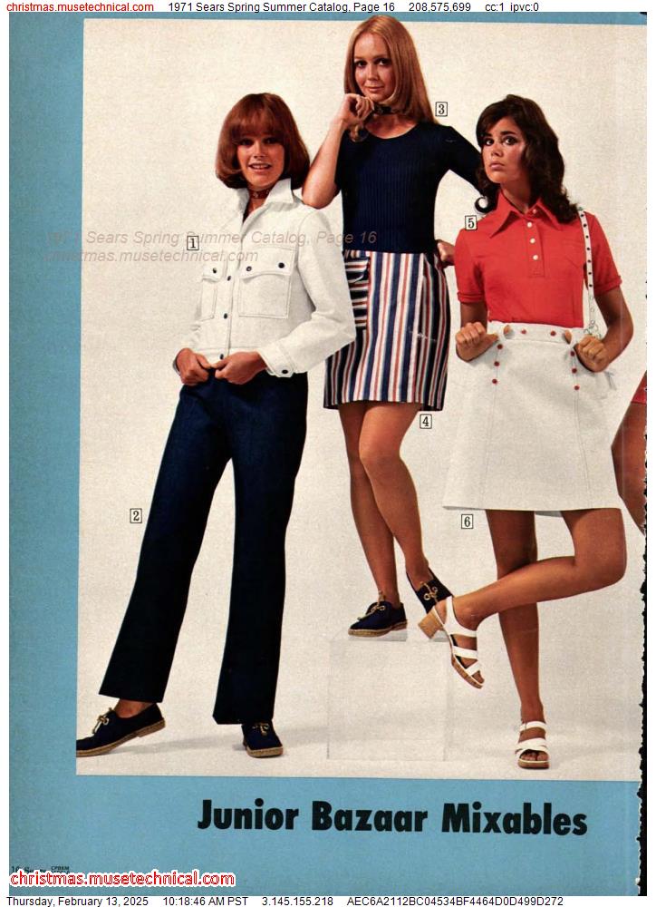 1971 Sears Spring Summer Catalog, Page 16