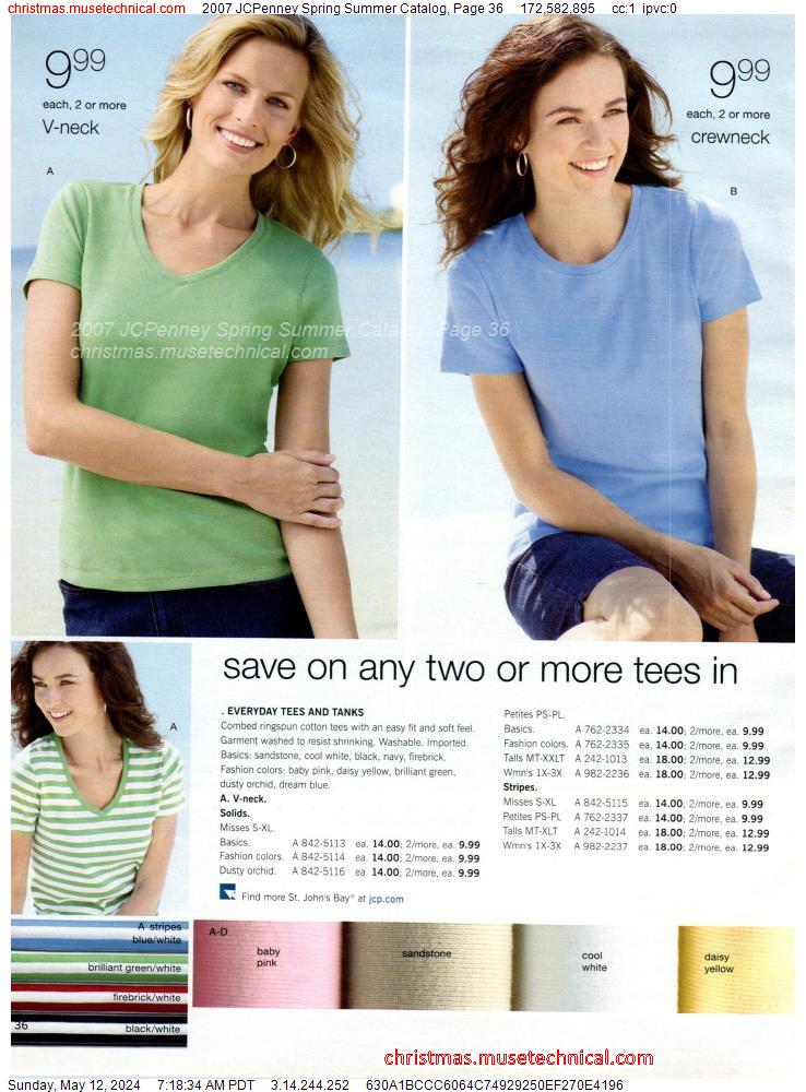 2007 JCPenney Spring Summer Catalog, Page 36