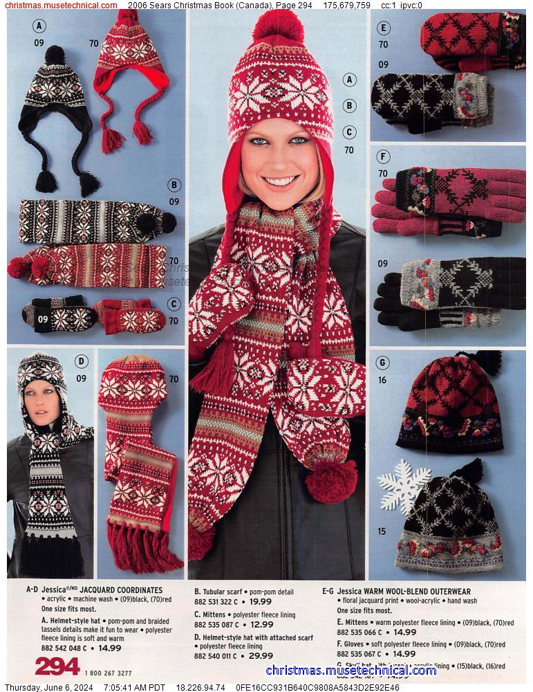 2006 Sears Christmas Book (Canada), Page 294