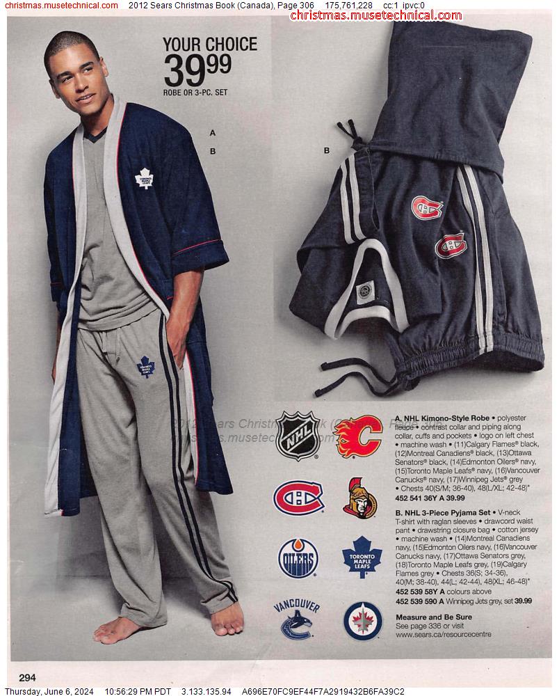 2012 Sears Christmas Book (Canada), Page 306