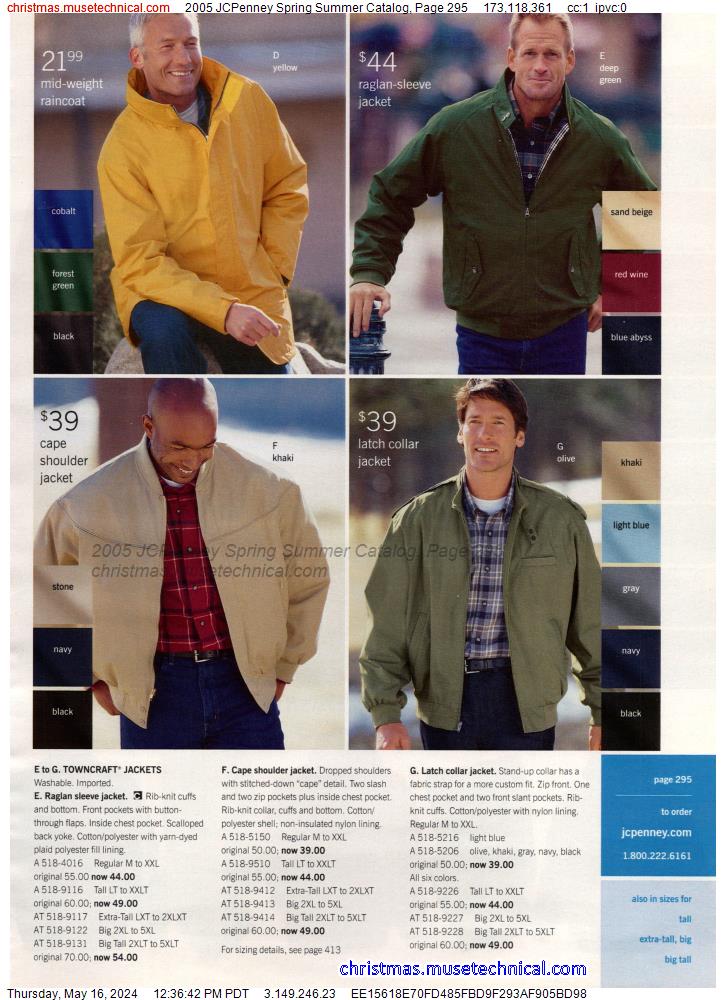 2005 JCPenney Spring Summer Catalog, Page 295
