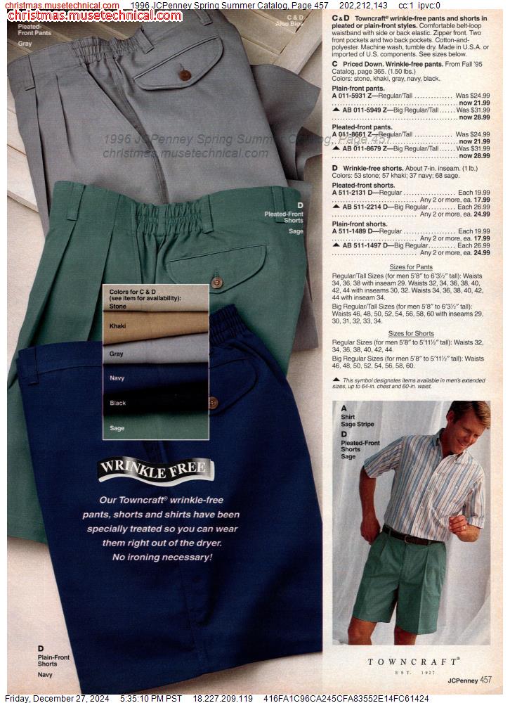 1996 JCPenney Spring Summer Catalog, Page 457