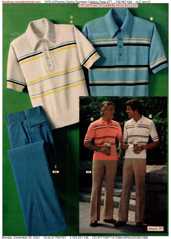 1978 JCPenney Spring Summer Catalog, Page 377