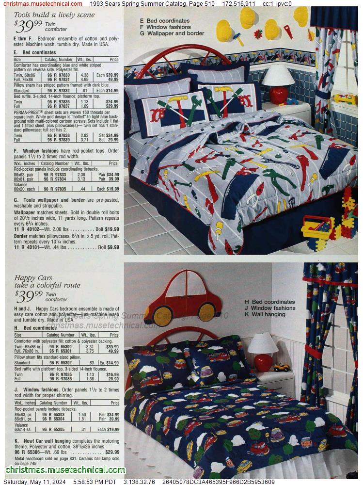 1993 Sears Spring Summer Catalog, Page 510