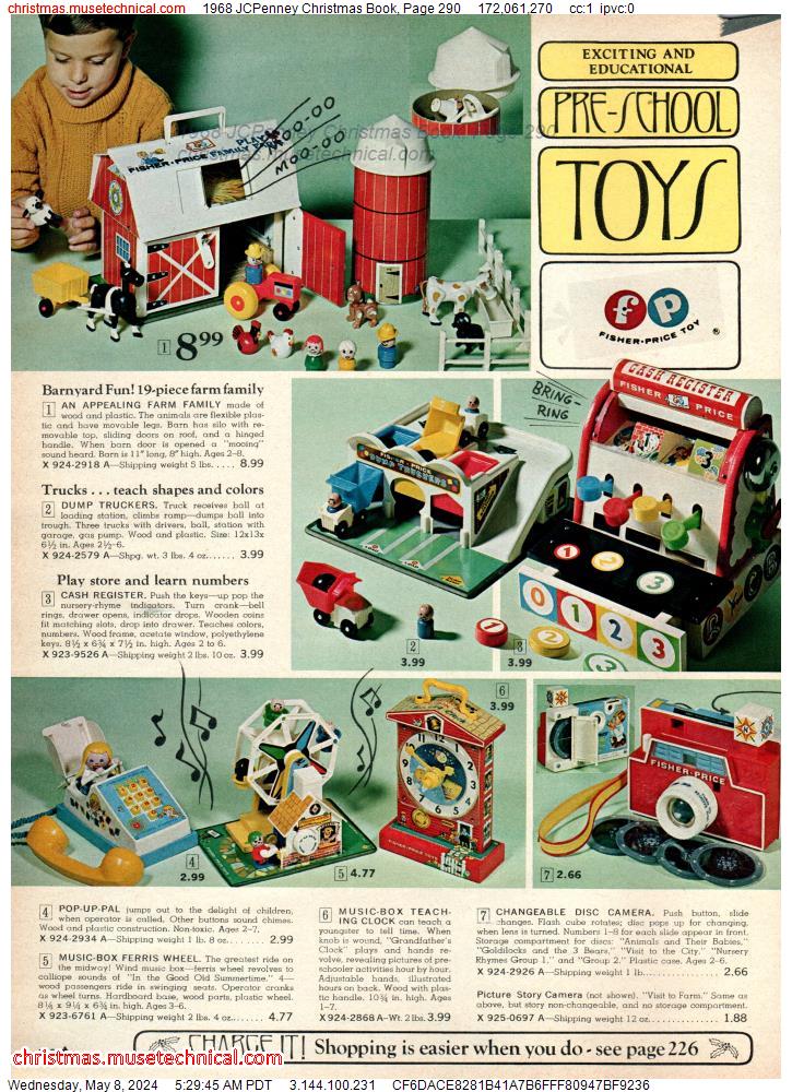 1968 JCPenney Christmas Book, Page 290