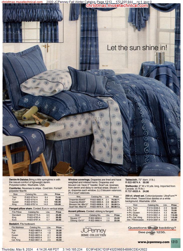2000 JCPenney Fall Winter Catalog, Page 1313
