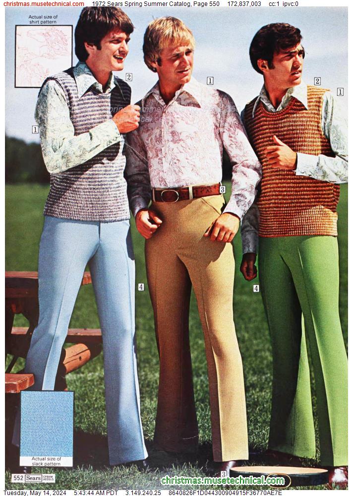 1972 Sears Spring Summer Catalog, Page 550