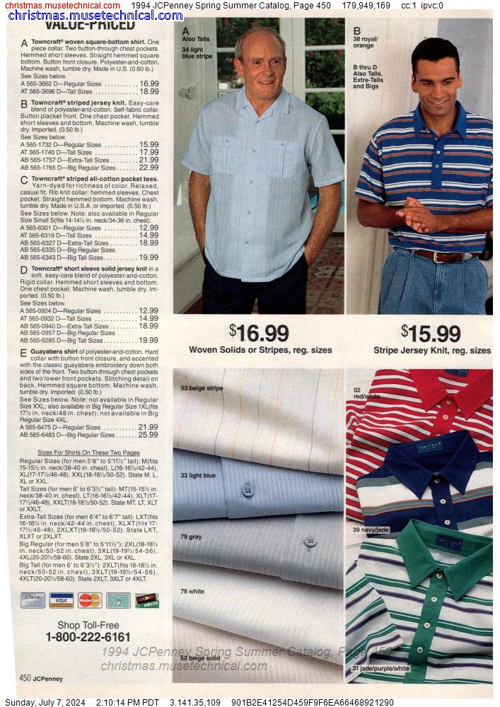 1994 JCPenney Spring Summer Catalog, Page 450