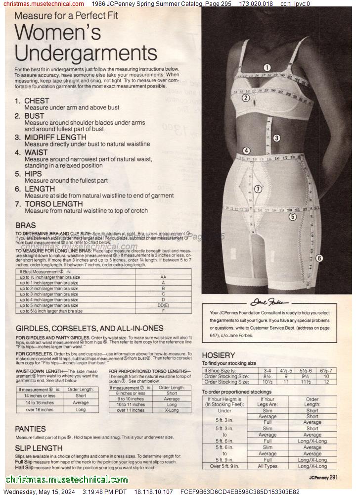 1986 JCPenney Spring Summer Catalog, Page 295