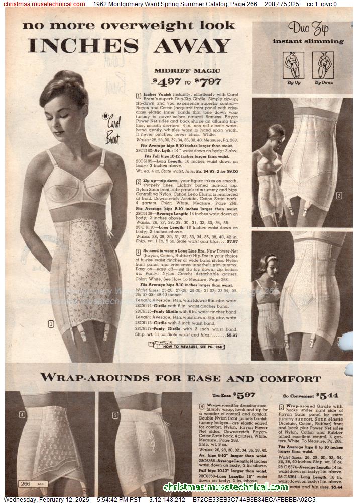 1962 Montgomery Ward Spring Summer Catalog, Page 266