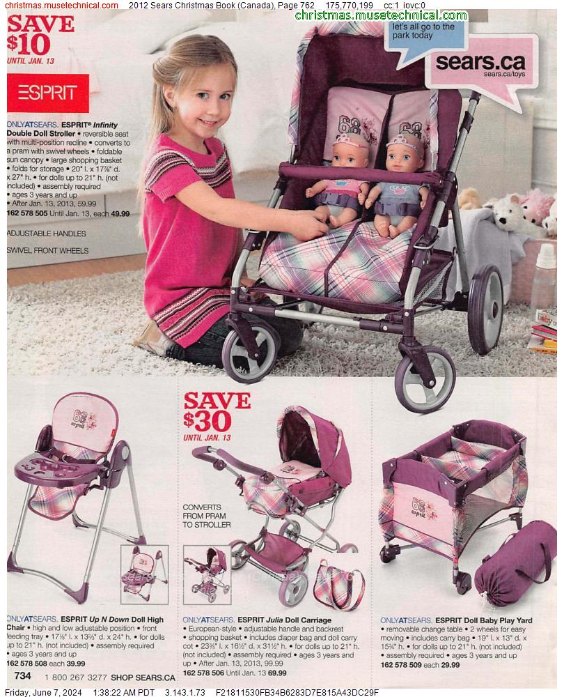 2012 Sears Christmas Book (Canada), Page 762