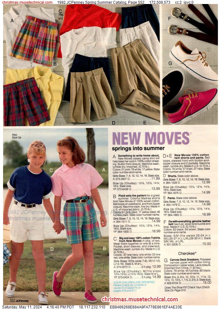 1992 JCPenney Spring Summer Catalog, Page 552