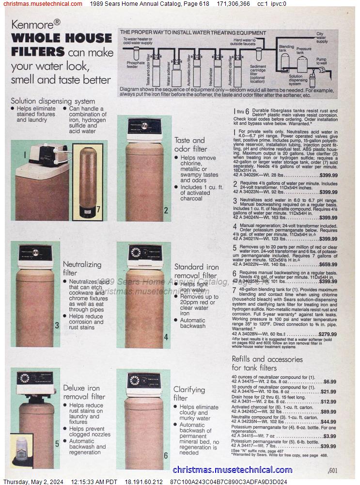 1989 Sears Home Annual Catalog, Page 618