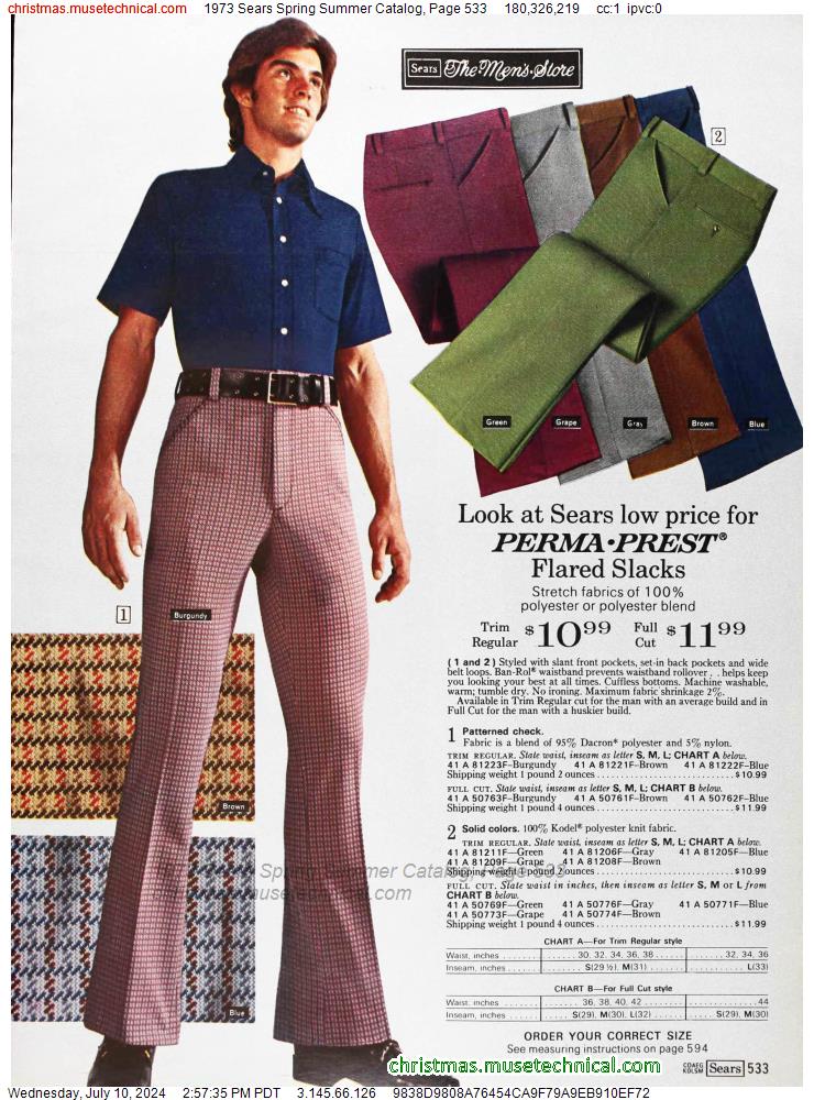 1973 Sears Spring Summer Catalog, Page 533